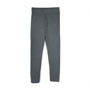 Spotted Zebra Heather Gray Kids Leggings